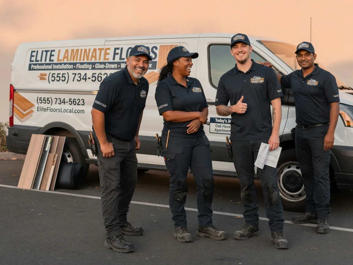 Laminate flooring installation company in Doss, TX
